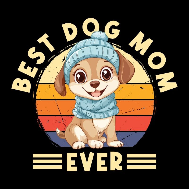 Best Dog Mom Ever Hund Beste Hunde Mama Mutter