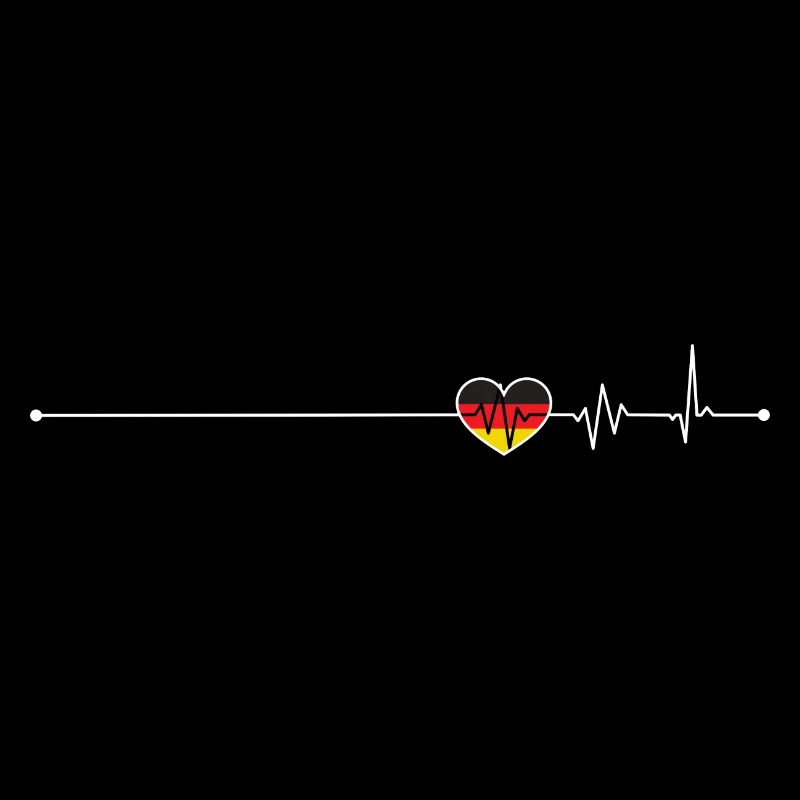 Heartbeat germany flag