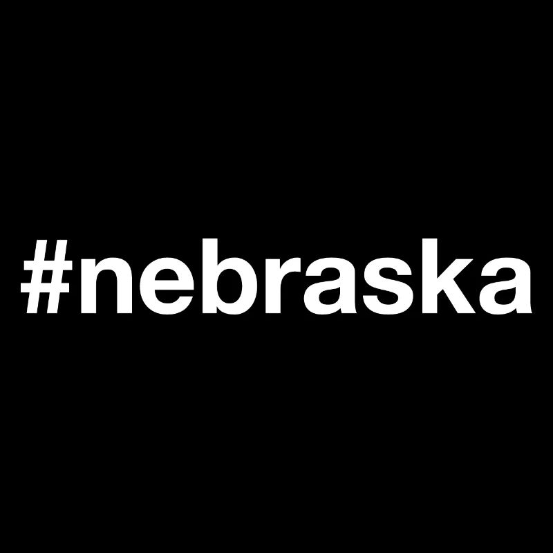 NEBRASKA State Hashtag