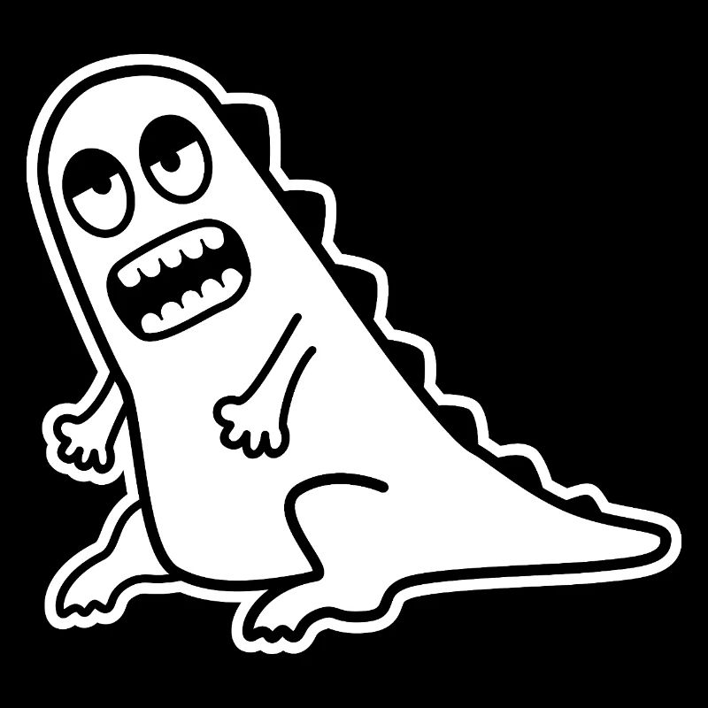 Dino Grrr – T-Rex, Nerd & Comic Style