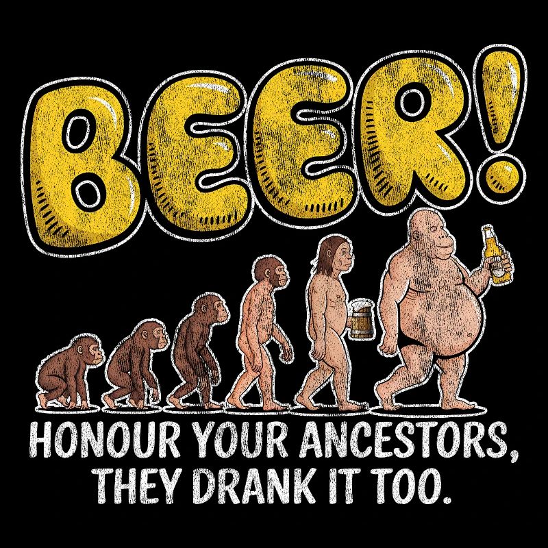 Evolution Beer Funny Witty Beer