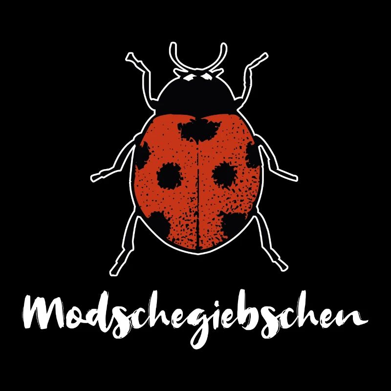 Modschegiebchen Marienkäfer Sächsisch Geschenk