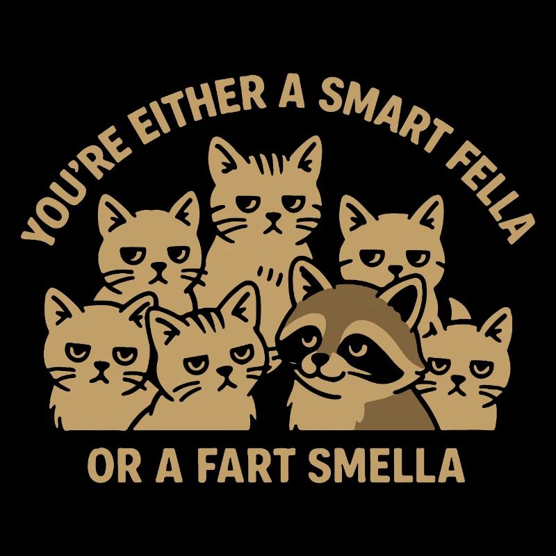 Du bist entweder ein schlauer Kerl oder ein Furzgeruch Meme