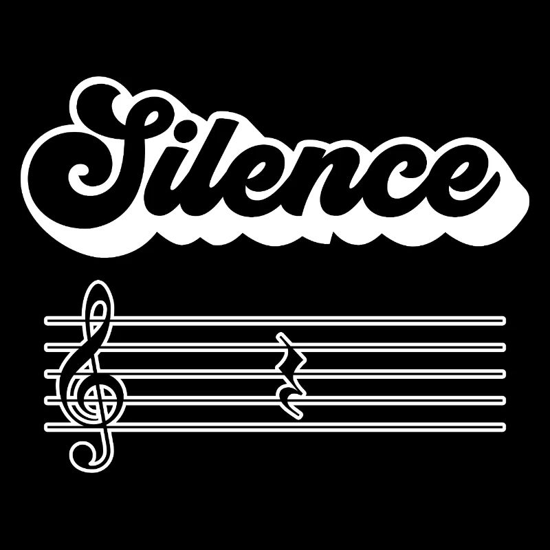 Silence Solfeggio Geschenk Musikermusik