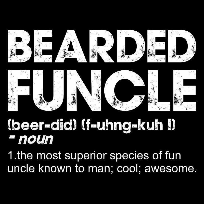Bearded Funcle Bold Typography