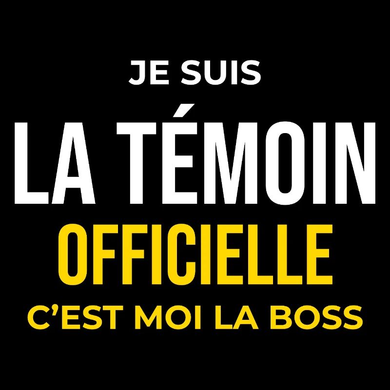 Témoin Officielle — C'est Moi La Cheffe