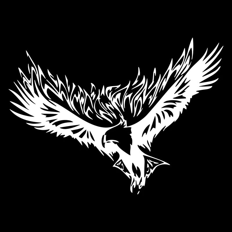 Aigle de flammes