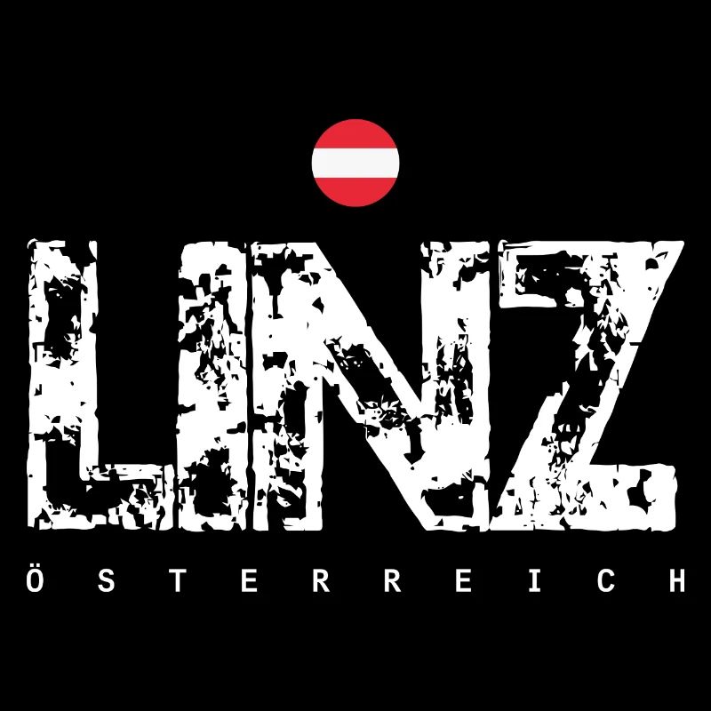 Linz Distressed City Text