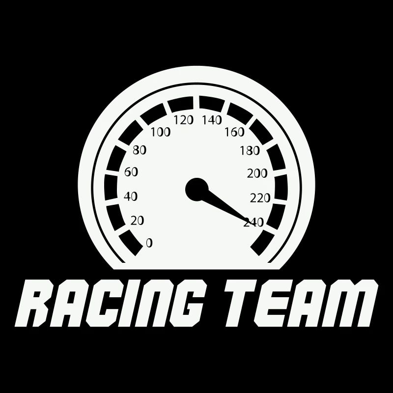 Rennteam Tachometer Emblem