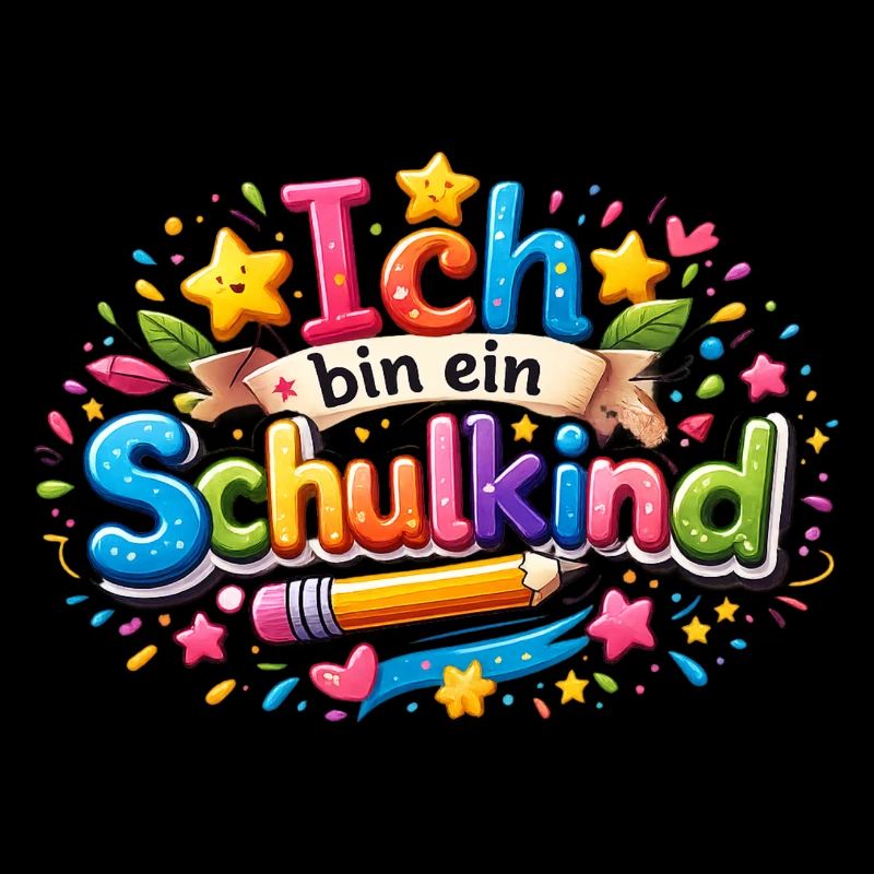 Ich bin ein Schulkind Einschulung Geschenk