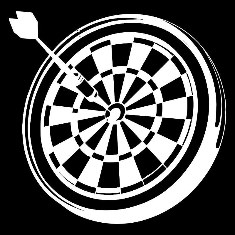 Dessin de fléchettes