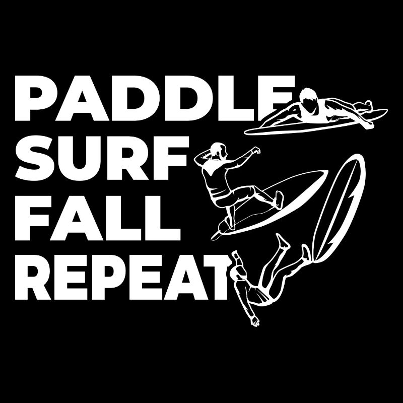 Paddle Surf Fall Repeat