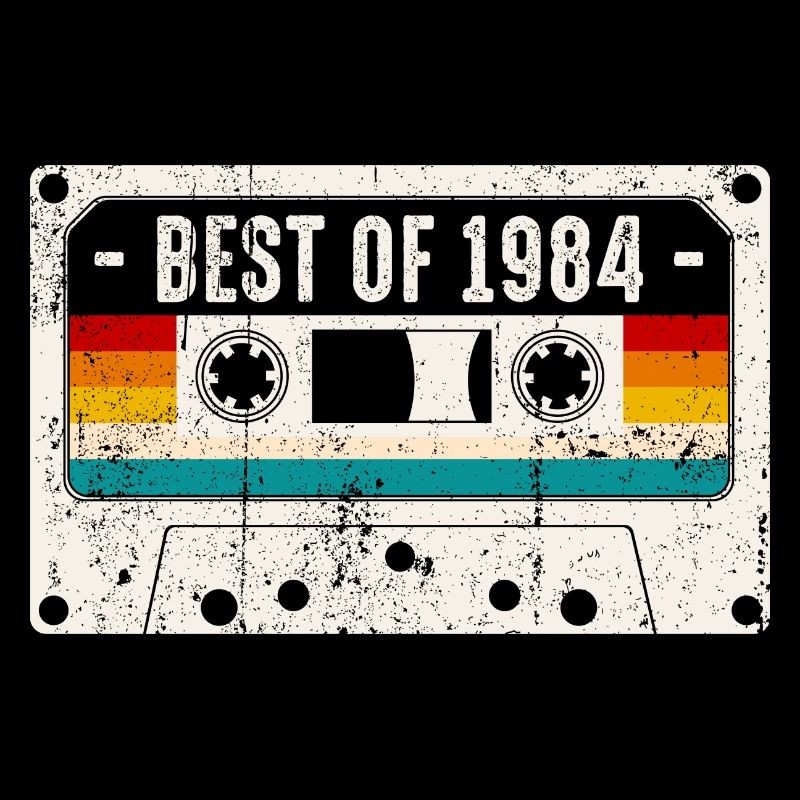 Le meilleur de 1984 Cassette rétro
