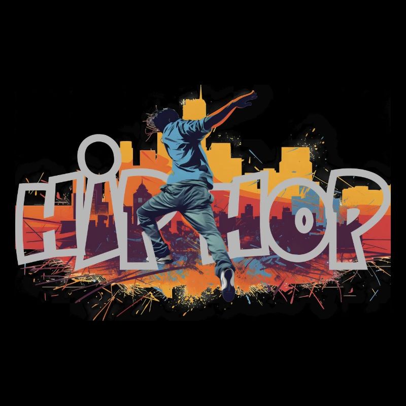 Hip Hop Breakdancer Geschenk
