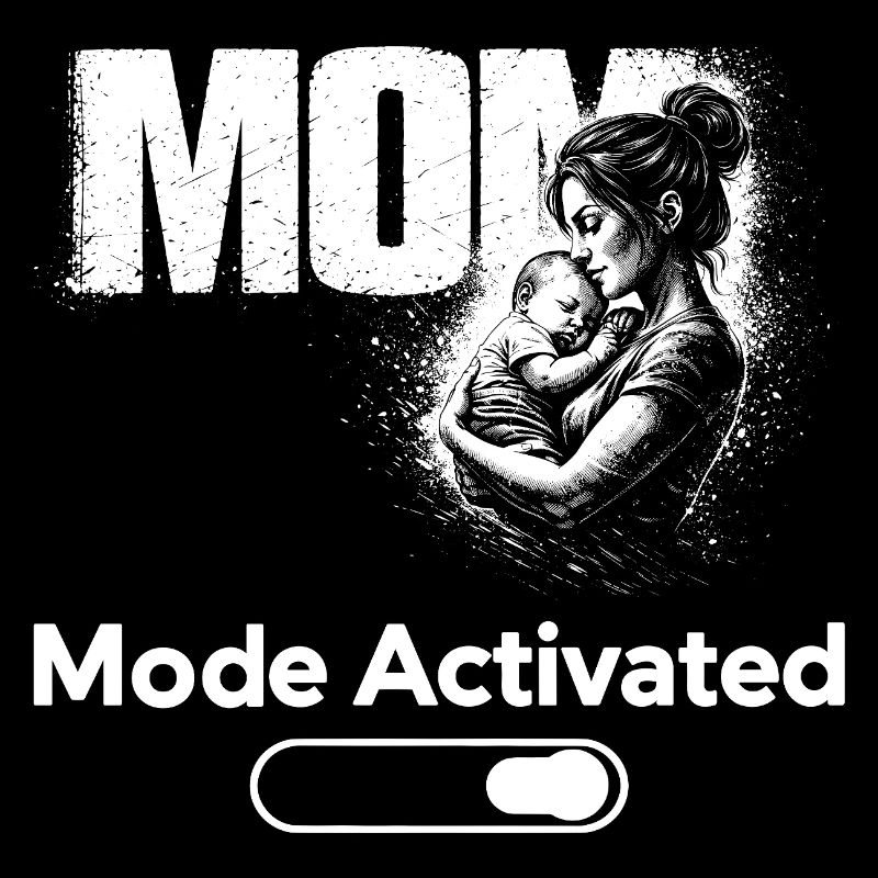 Chemise activée en mode maman : cadeau drôle de mère