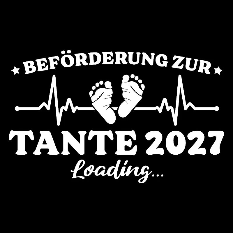 Beförderung zur Tante 2027 Loading Geschenk