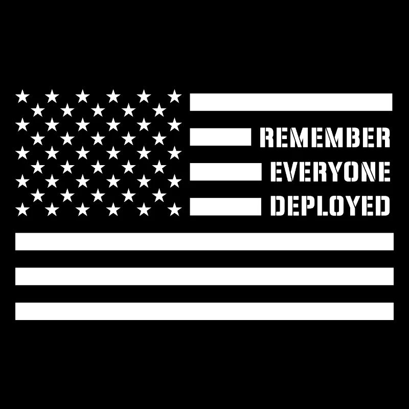 Remember Everyone Deployed RED Friday Troops