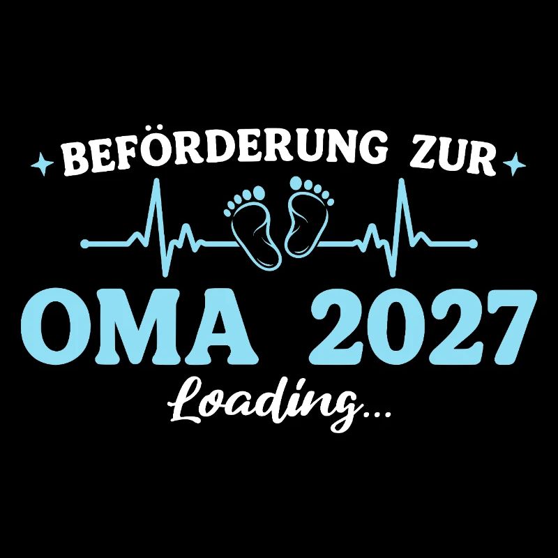 Oma 2027 Beförderung Großmutter Geschenk