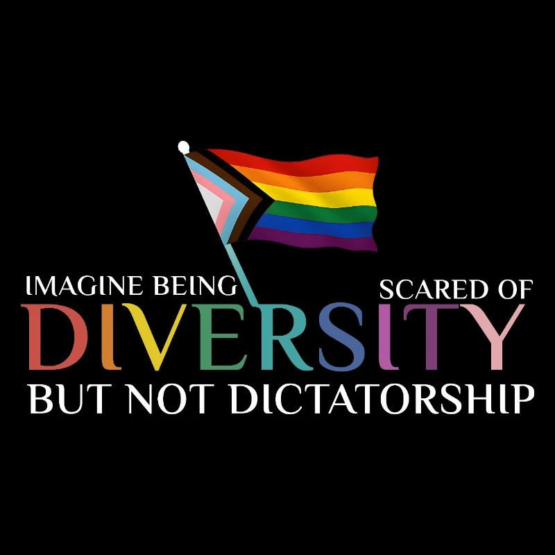 Diversité des drapeaux arc-en-ciel colorés