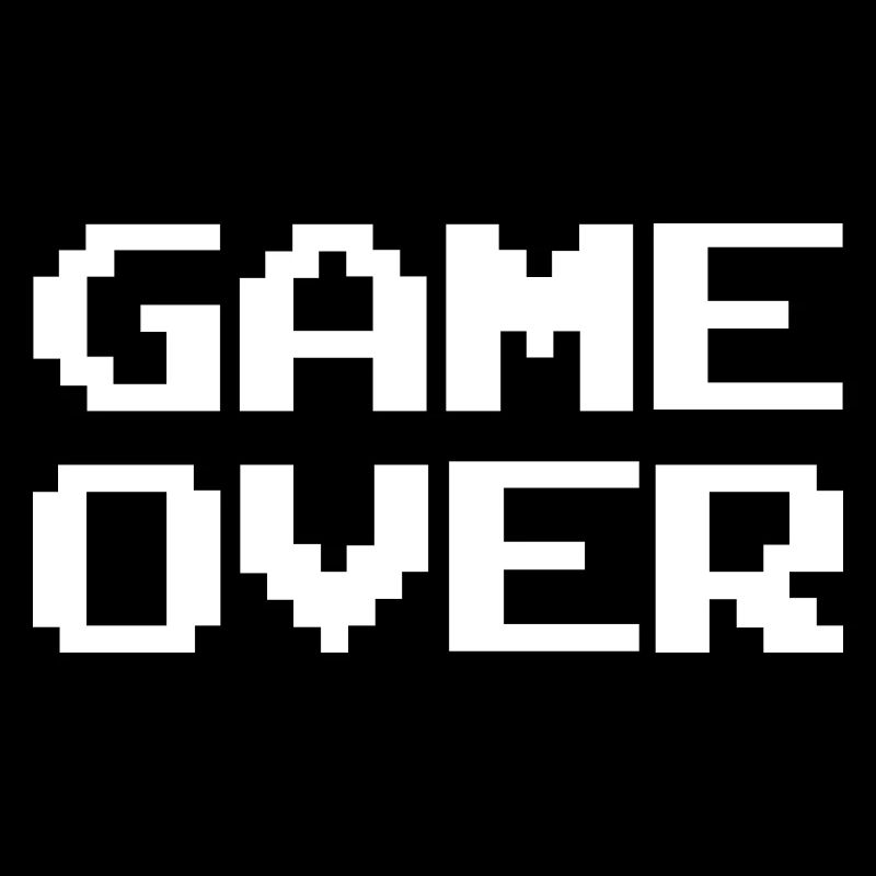 Pixel Game Over Rétro