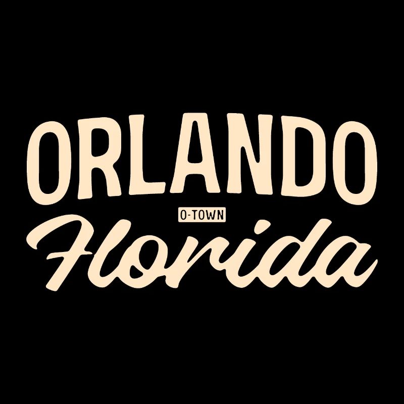 Orlando Florida Vintage Script