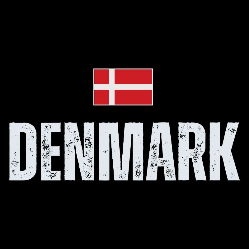 Drapeau du Danemark, fier danois
