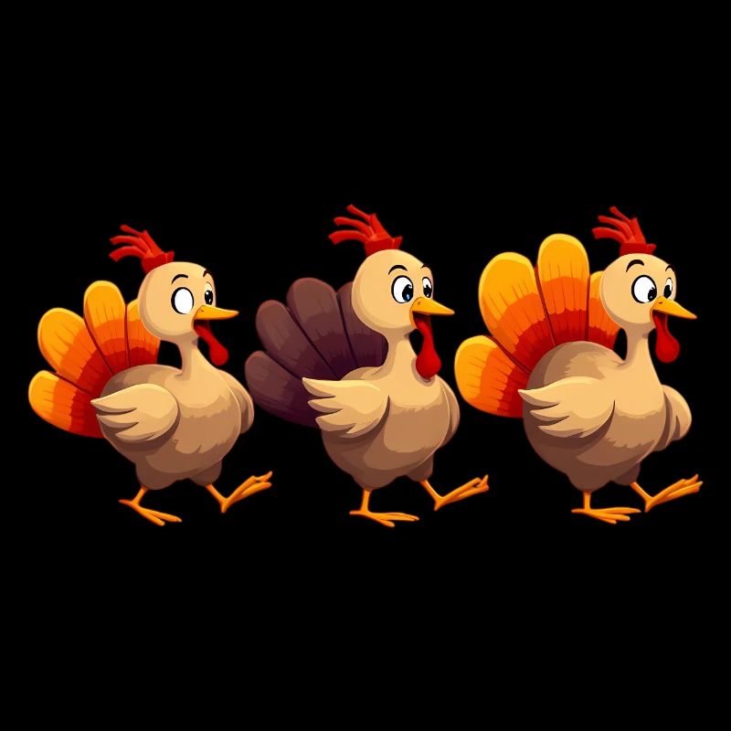 Bébé dinde de Thanksgiving