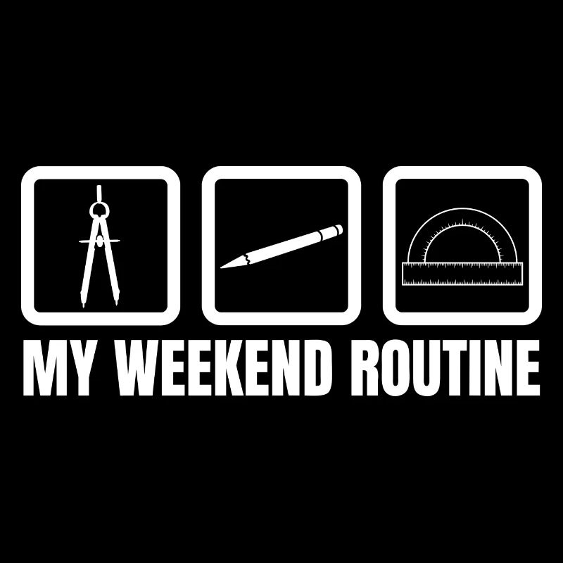 Architekt Wochenendroutine