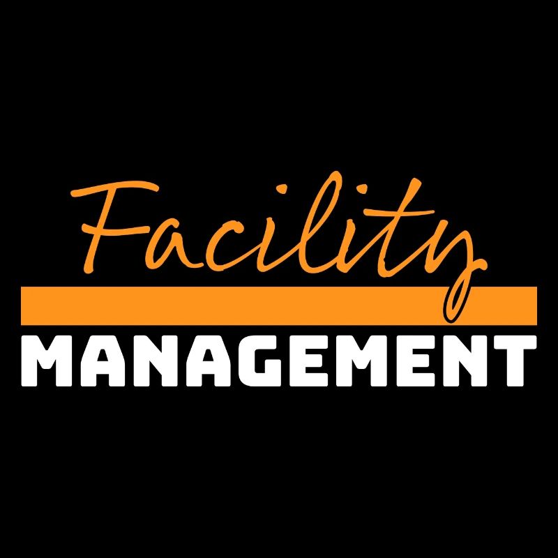 Tshirt Facility Management blanc orangé
