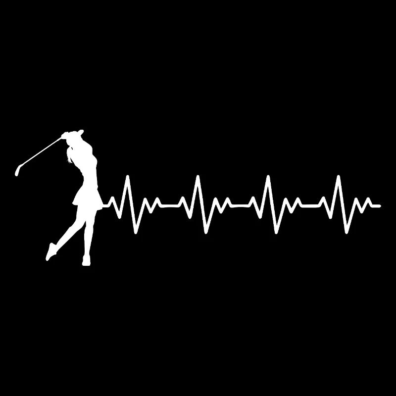 Golfeuse Golfeuse Coup de golf ECG Battement de cœur