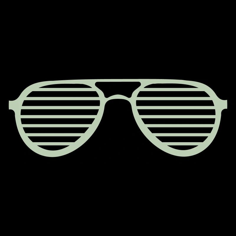 Retro Stripe Sunglasses