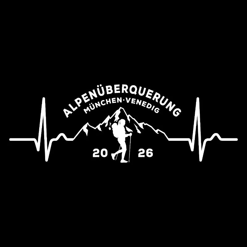 Alpenüberquerung 2026 München Venedig, Wandern