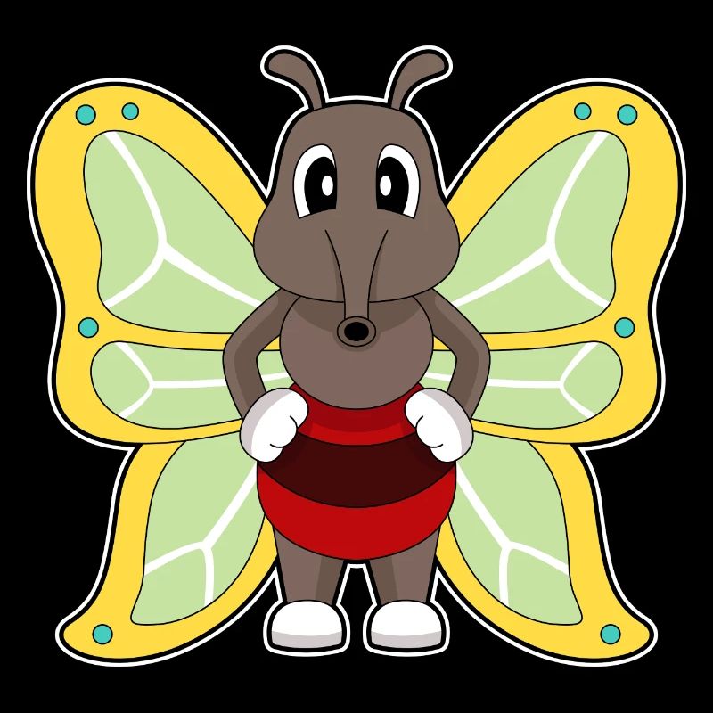 Moustique papillon