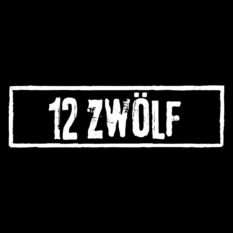 12 Twelve Birthday Rock Grunge