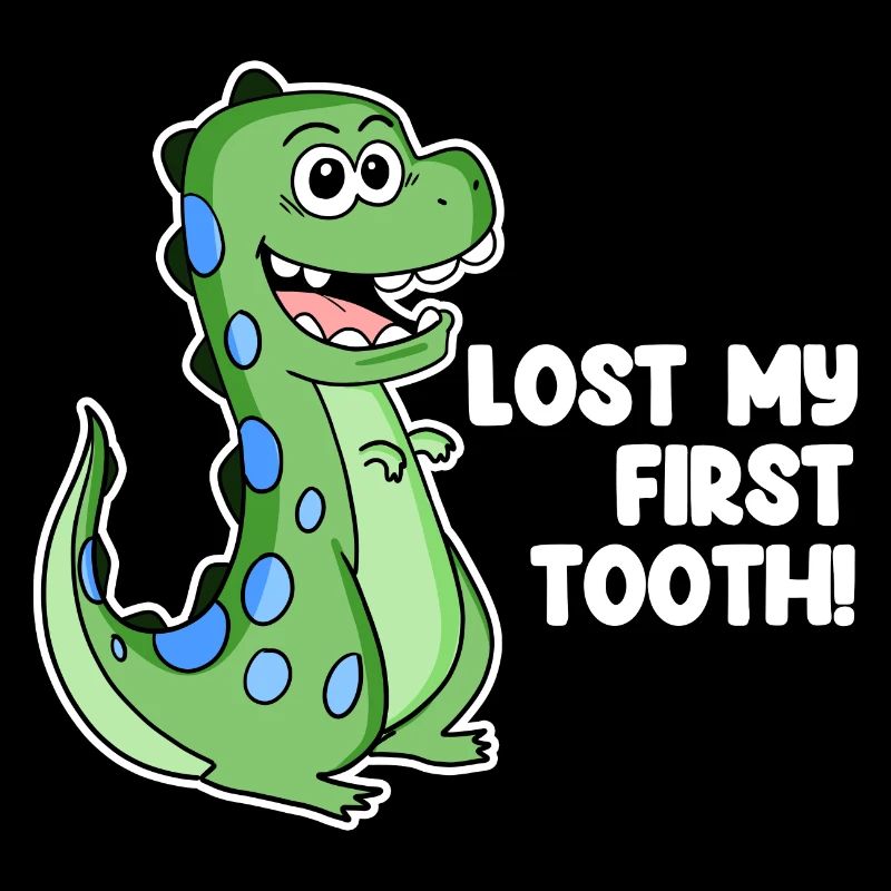 Dino Tooth Gap Dent de lait pour tout-petits