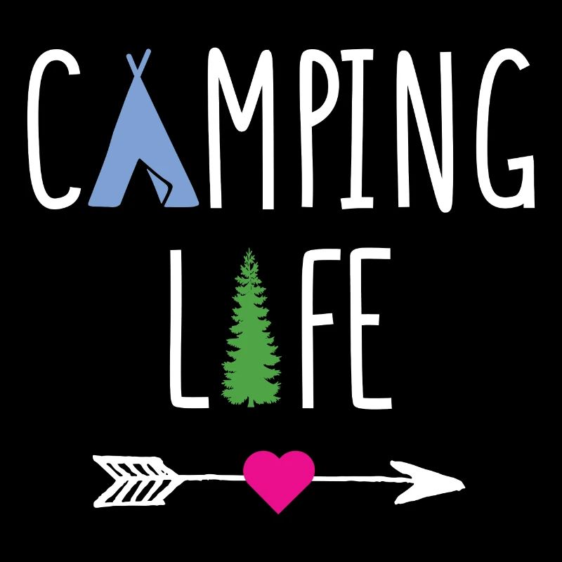 Leben auf dem Campingplatz