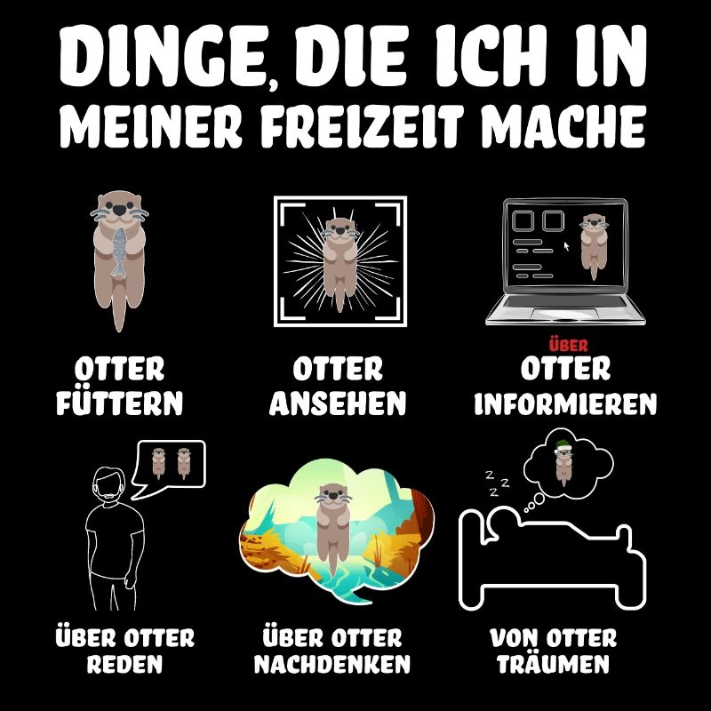 Otter - Funny Shirts - Lustiger Spruch