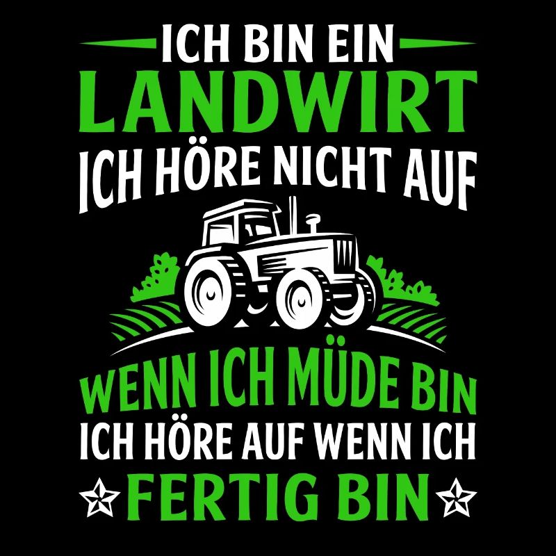 Ich bin ein Landwirt