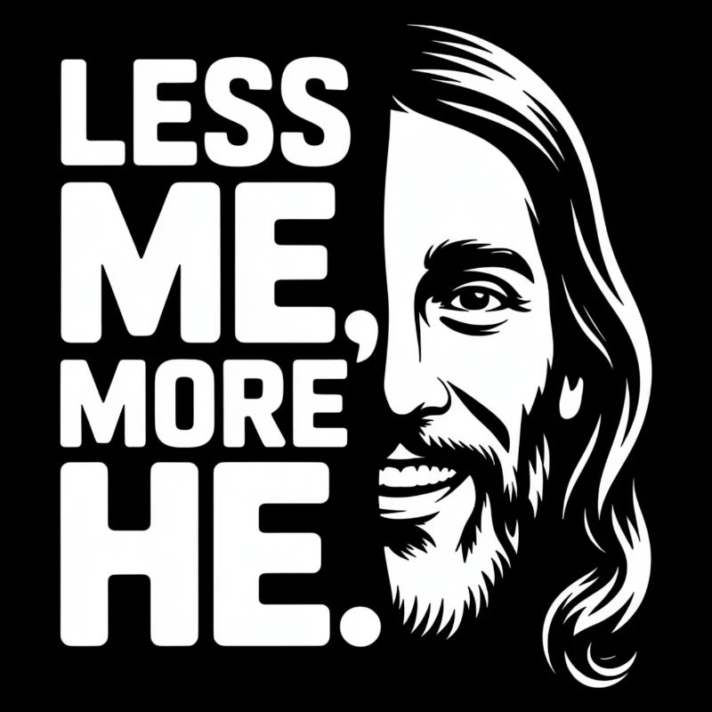 Moins moi plus Il Foi chrétienne