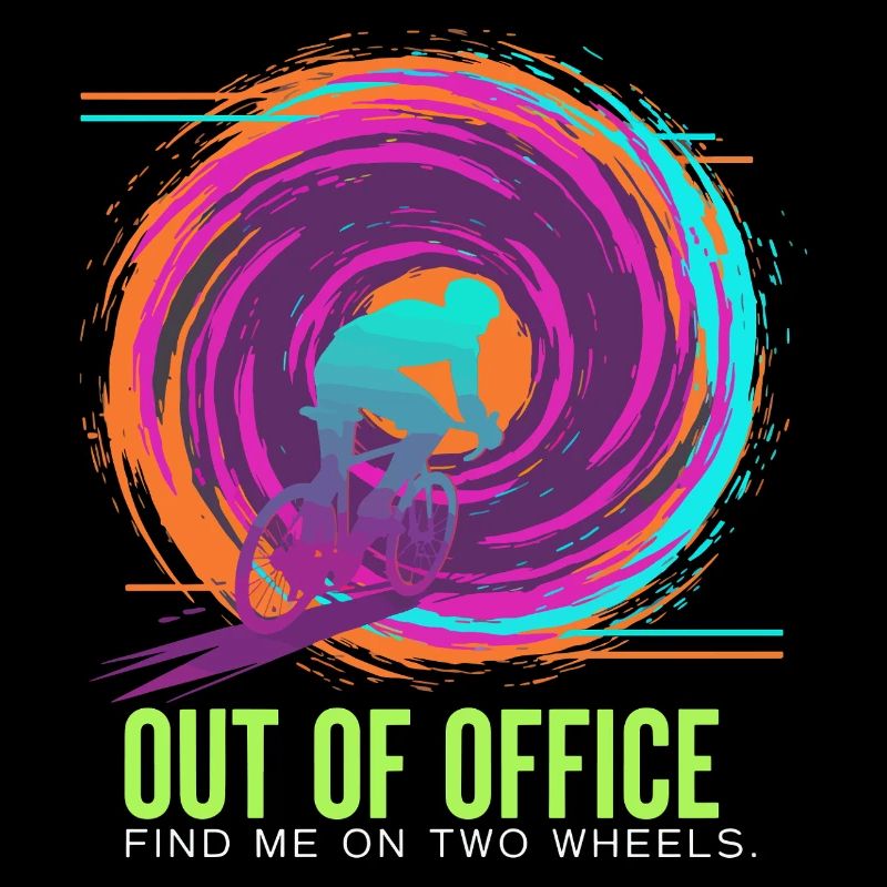 Évasion néon à deux roues