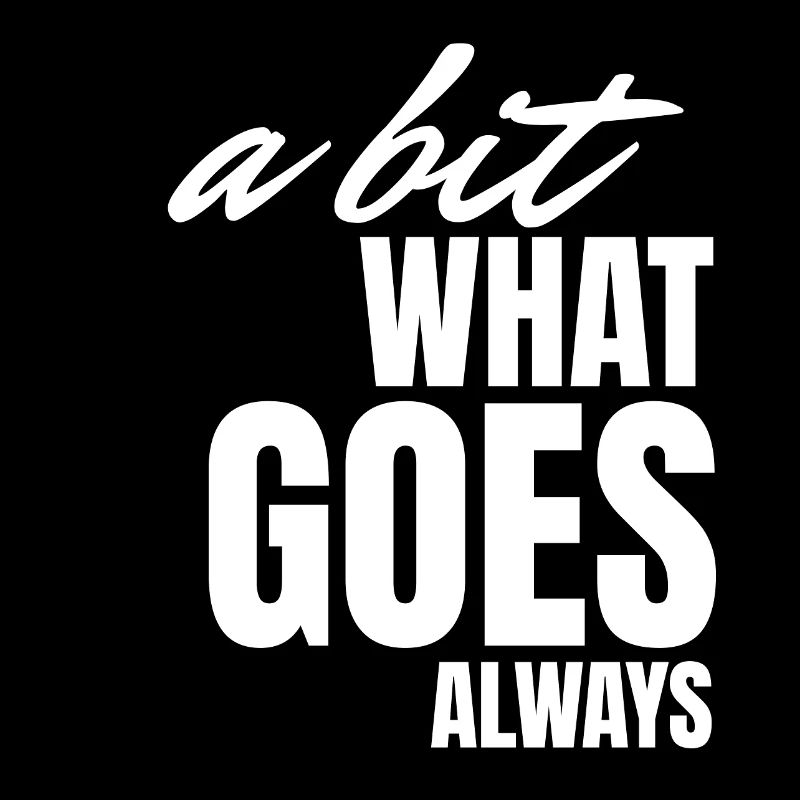 A bisserl wos gäht oiwei.