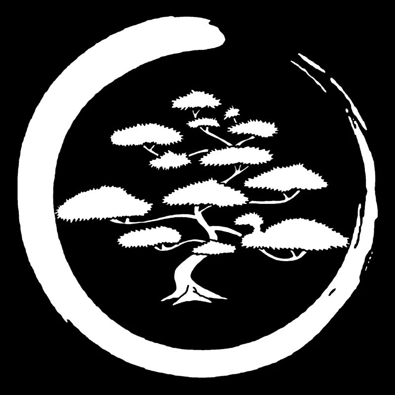 Weißer japanischer Baum