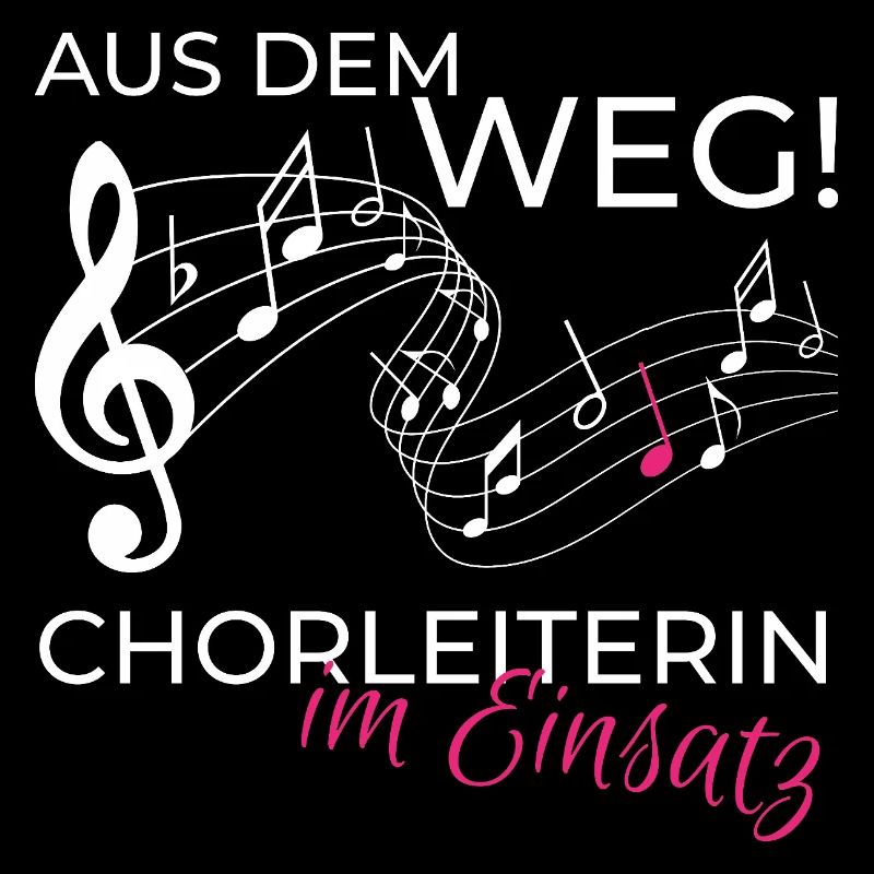 Chorleiterin im Einsatz