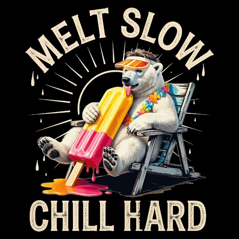 Schmelz langsam Chill Harter Bär