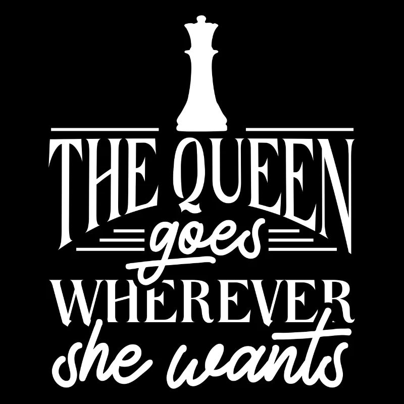 Joueur d’échecs De la reine des échecs