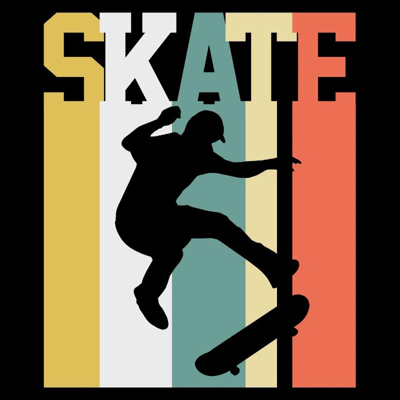 Skating Skater Skate Vintage