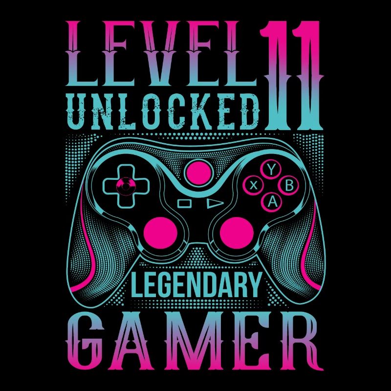 11th Birthday Level 11 Gamer Gaming Gaming