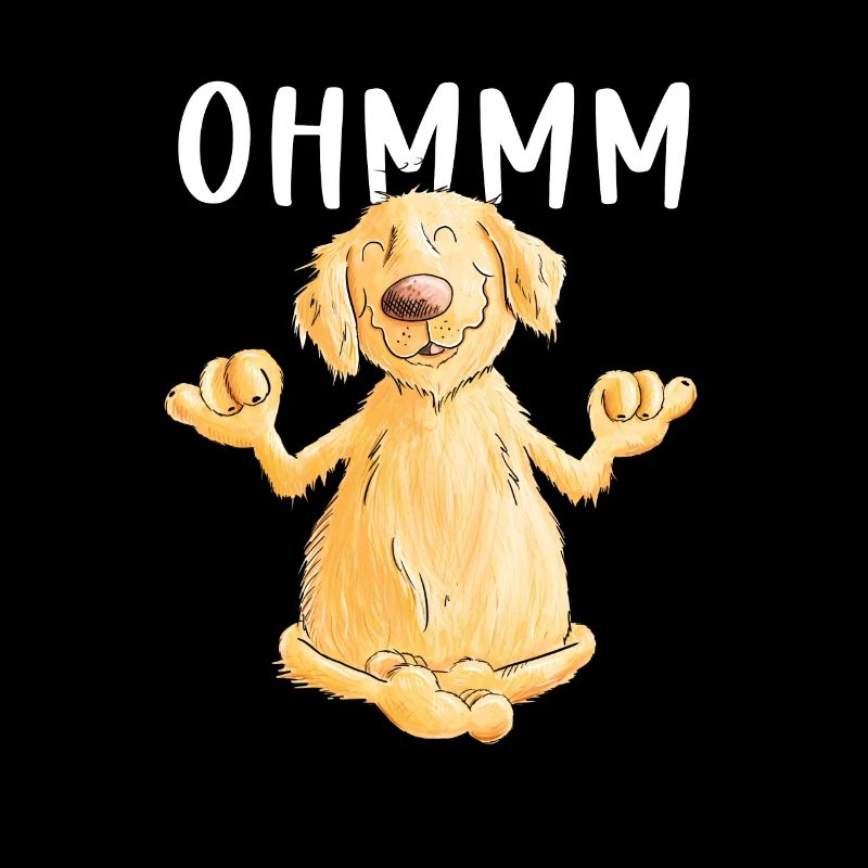 Ohmmm Golden Retriever Yoga I Hunde Comic