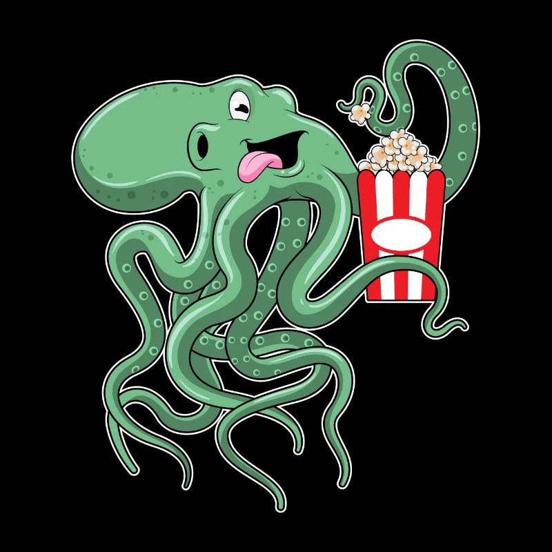 Popcorn pieuvre