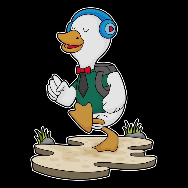 Randonnée à dos pour randonneurs canards